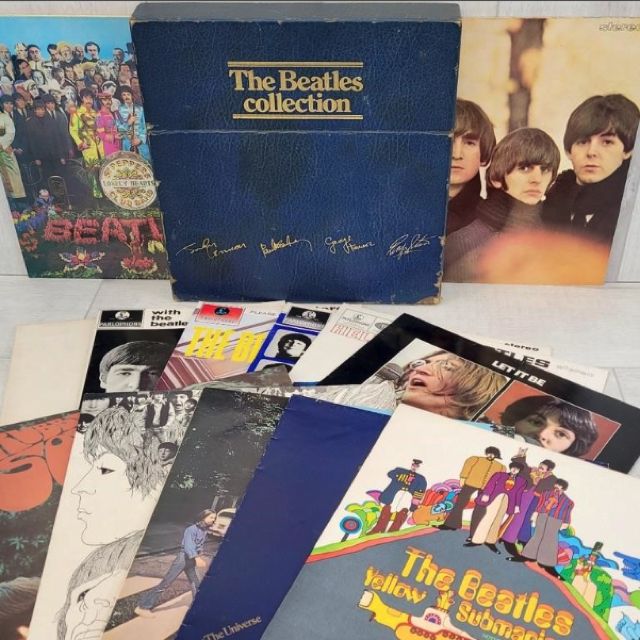 The Beatles vinyl collection