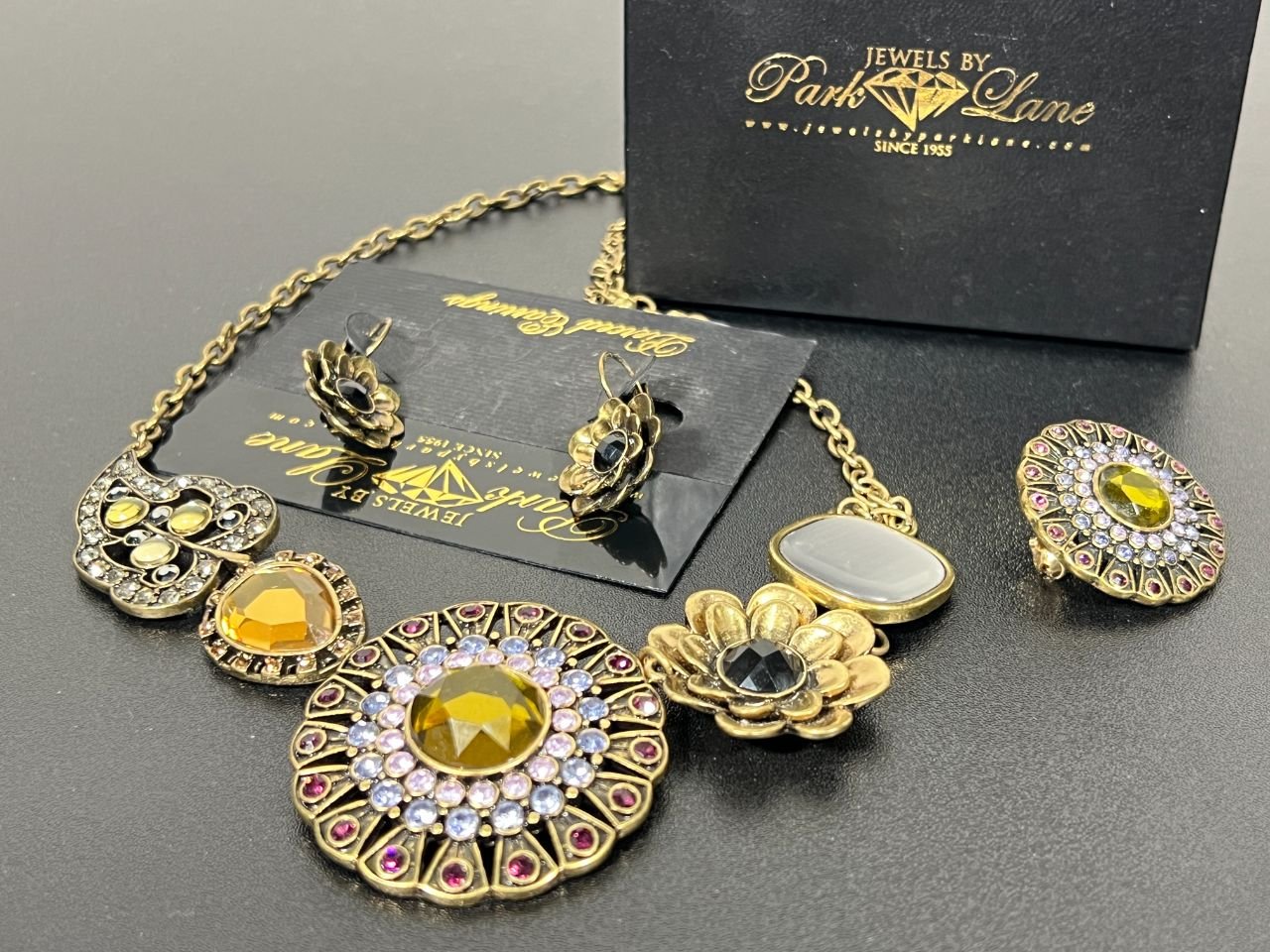 Jewels by Park Lane Floral Statement Jewelry Set