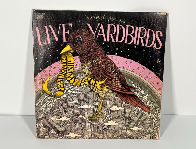 Epic Live Yardbirds Vinyl LP Featuring Jimmy Page